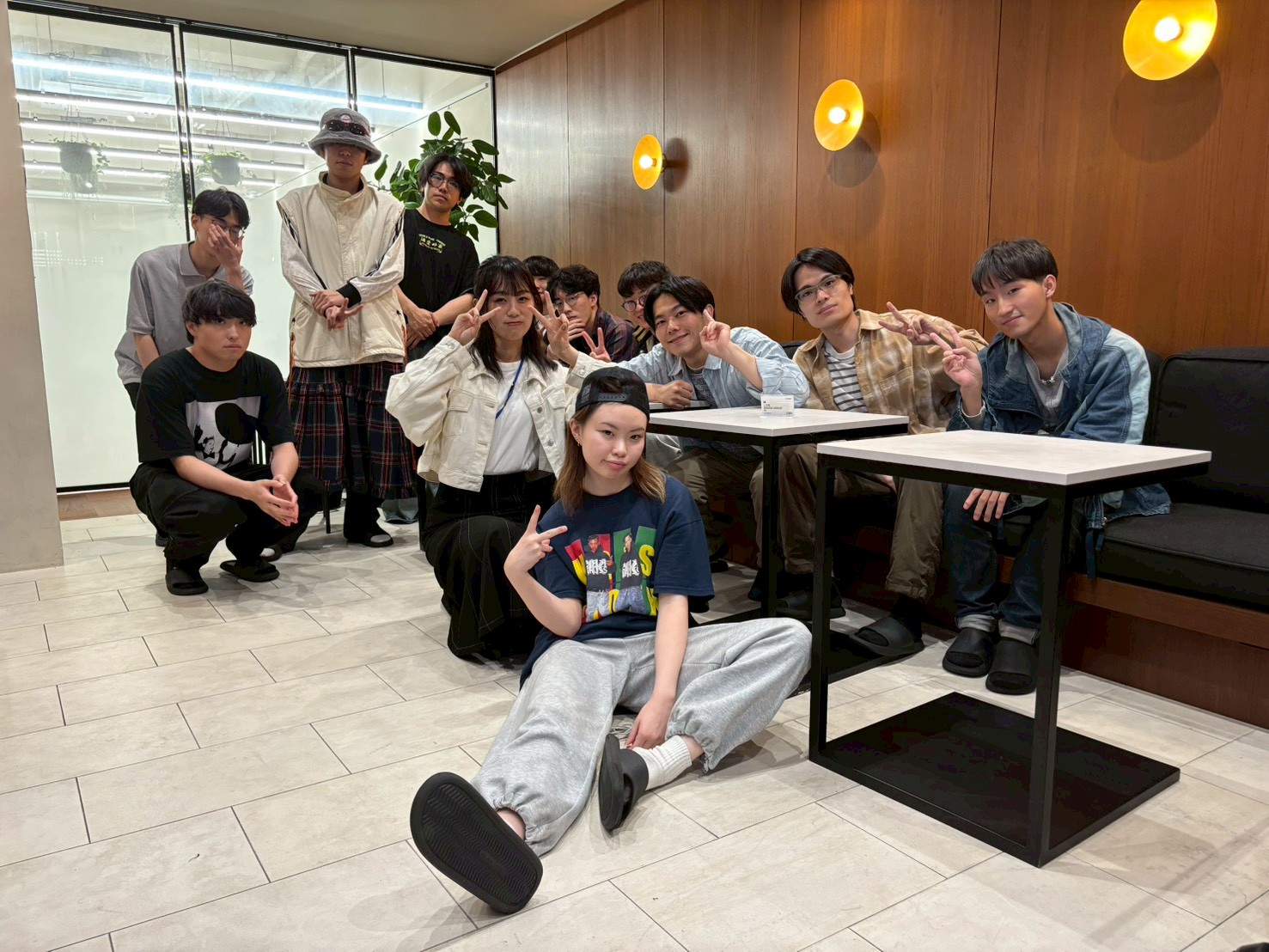 交流会に集まったメンバーの集合写真